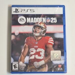 Madden NFL 25 (PS5) - Christian McCaffrey Cover - Tested & Working
